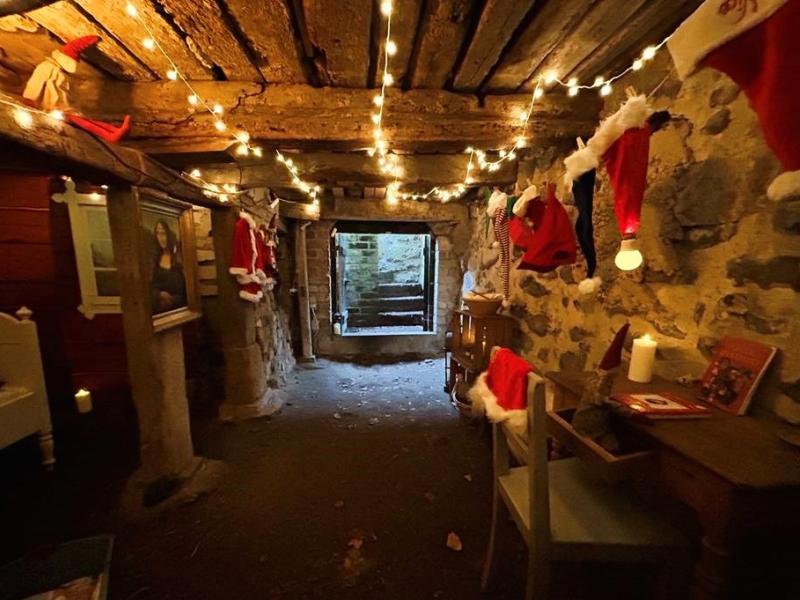 Jul i den gamle kælder under børnebiblioteket i Køge